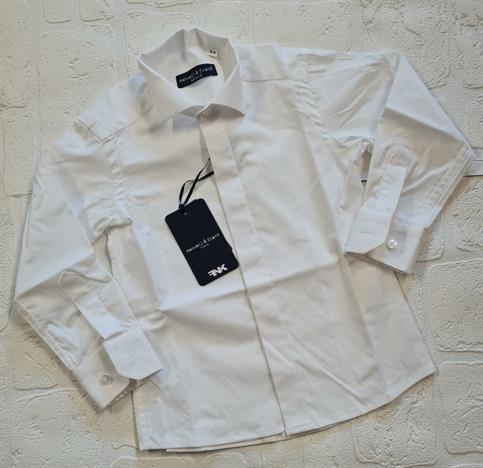 CAMICIA M&F MF3220B BIANCO COLLO DIPLOMATICO BABY