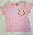 T-SHIRT MC ANGEL'S FACE HAPPY ROSA SMILE BABY