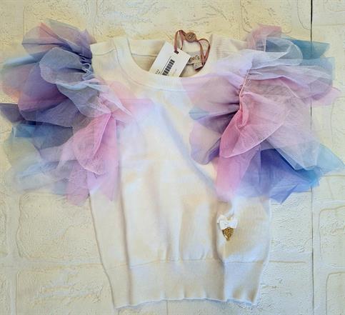 MAGLIA ANGEL'S FACE VIOLETS MANICHE TUTTE VIOLA BABY